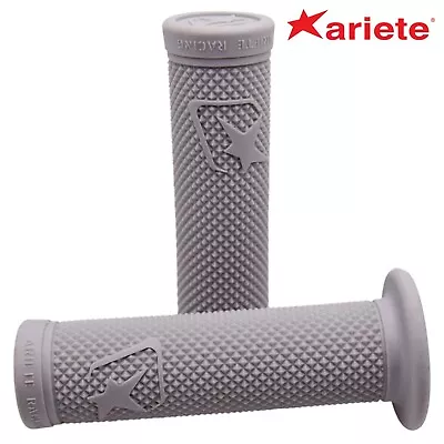 $7.95 • Buy Gray - ARIETE Handlebar Grips Motorcycle Scooter 7/8  (22mm)