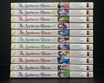 The Apothecary Diaries Manga Volumes 1-11 New English Authentic Square Enix • $139