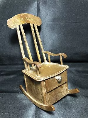 YAPS Rock-A-Buy Music Rocking Chair 8” With Pull Out Drawer Musical Chair • $10.56