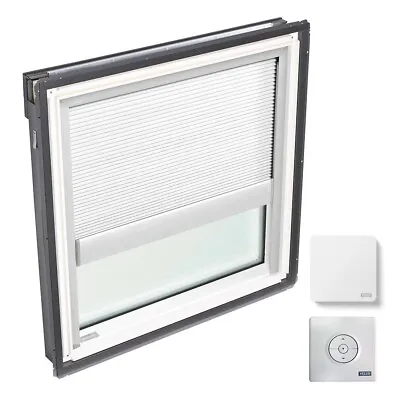 Velux FS C01 2004CS00 21 X 26-7/8 Inch Laminated LowE3 Fixed Deck - White • $779.51