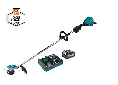 Makita GRU01M1 40V Max XGT 15'' Brushless Cordless String Trimmer Kit + Battery • $239