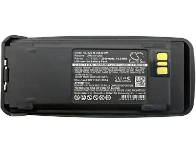 2600mAh Battery For Vertex VXD720for Motorola XPR6100P8268P6500DP3400DP3400 • $35.99