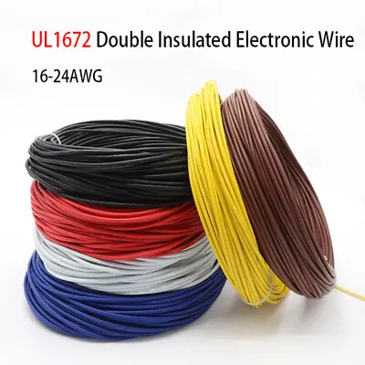 £1.91 • Buy UL1672 PVC Double Insulated Tinned Electronic Wire 16AWG-24AWG