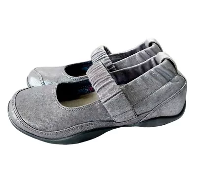 Dansko Chrissy Mary Janes Shimmer Elastic Nursing Women's Shoes EU 36 US 6 NEW • $49.95