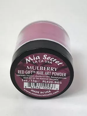 Mia Secret Acrylic Powder - MULBERRY 1OZ FROM RED GIFT COLLECTION • $14.24