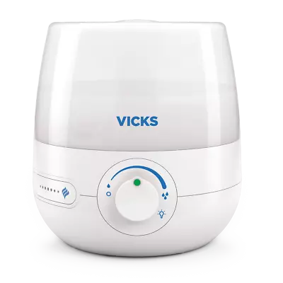 Vicks 0.6Gal Natural Care Cool Mist Ultrasonic Humidifier 200 Sq Ft White VUL530 • $37.59