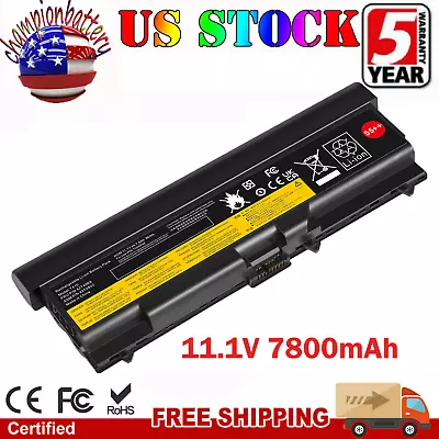 Battery For Lenovo Thinkpad T410 T420 T510 T520 SL410 SL510 Adapter Power Cord • $13.89