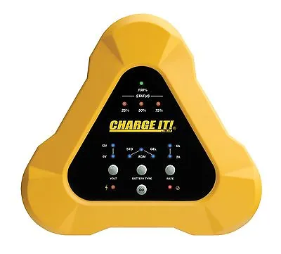 Solar 4506C 6/12Volt 6/2Amp Smart Battery Charger • $49.87
