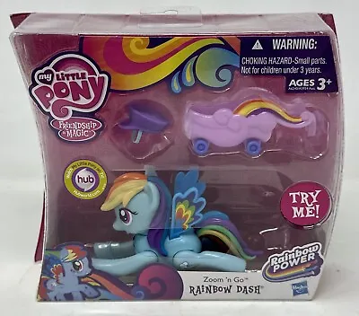My Little Pony ZOOM 'N GO RAINBOW DASH Friendship Is Magic Rainbow Power New • $16