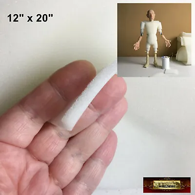 M01600-FS MOREZMORE Flex Sew Naked 1/4  Soft Foam 20  X 12  Puppet Doll Padding • $8.09