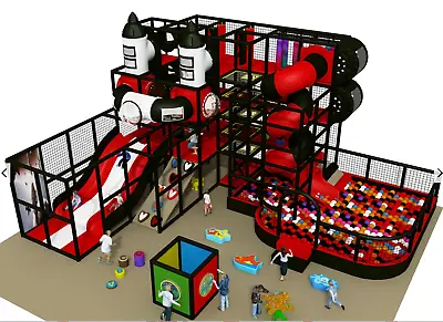 £58176.60 • Buy 1,500 Sqft Commercial Indoor Playground Themed Interactive Soft Play We Finance