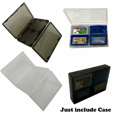 4in1 Large Storage Box Protective Case For GameBoy GBA GBASP Game Cartridge Card • £7.80