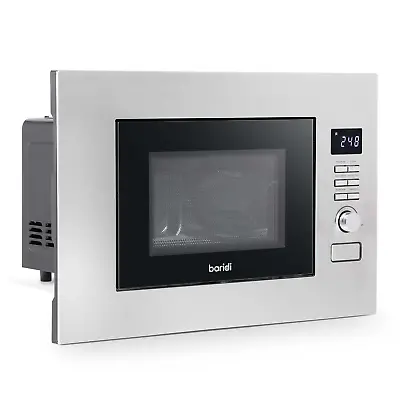 Integrated Microwave Oven 20L 800W - Stainless Steel Refurbished | Grade A • £131.99