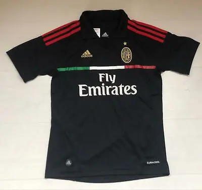 3890 Adidas AC Milan 2011/2012 Shirt Competition Third T-Shirt Child V13430 • $152.45