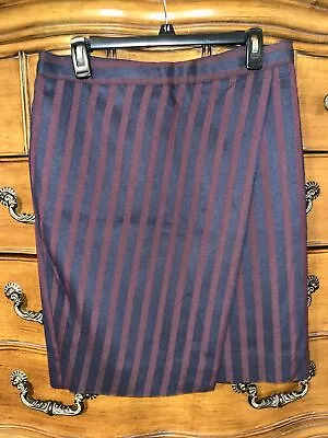 J Crew Pencil Skirt Size 8 Striped  • $10