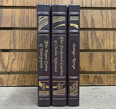 Ancient Eastern Books Of Love KAMA SUTRA Perfumed Garden EASTON PRESS Leather!!! • £7.91