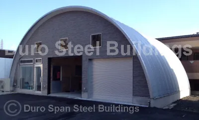 $7999 • Buy DuroSPAN Steel 33x33x15 Metal Quonset Home Building Kit Open Ends Factory DiRECT