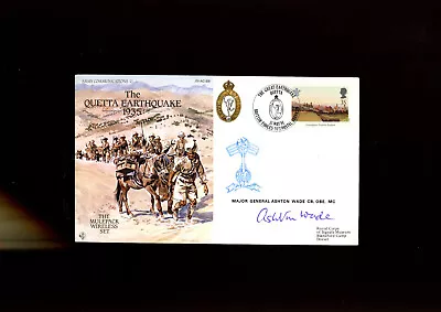 1994 The Quetta Earthquake 1935 Cover Signed Major General Ashton Wade CB OBE MC • £0.99