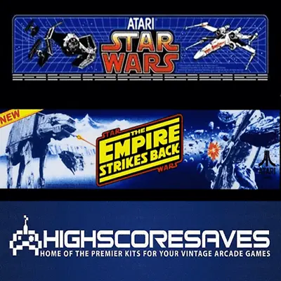 Star Wars / Empire Strikes Back Multigame Free Play High Score Save Kit Arcade • $249.99