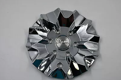 Milanni Chrome W/ Machined & Black Insert Wheel Center Cap Hub Cap C-460-CAP 7.8 • $35