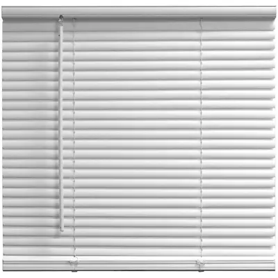 VENETIAN WINDOW BLINDS 1  Cordless Room Darkening Blinds White Multiple Sizes • $19.47