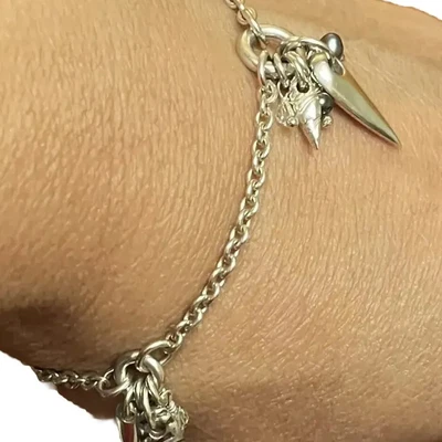 Brand New! KIT HEATH 925 Sterling Silver Bracelet. Shells Design. 18cm • £35
