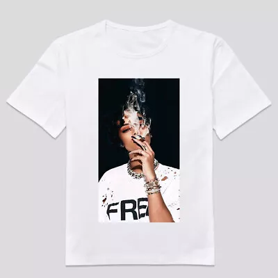 Custom T Shirt Rihanna Music Hip Hop R&b Vintage Tee Artist Pop • $39.99