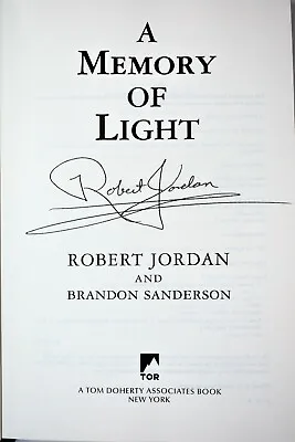 A Memory Of Light By Brandon Sanderson Robert Jordan  NEW • $74.80