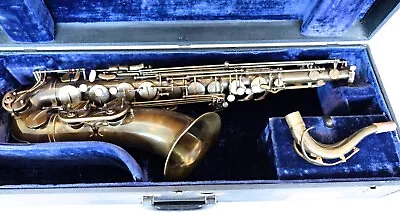 Antigua Pro One TS6200 Tenor Saxophone - Classic Antique Finish - Used - Fair • $1445