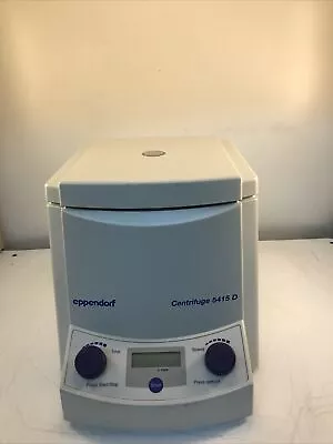 T192156 Eppendorf 5415D Benchtop Centrifuge W/ F45-24-11 Rotor + Lid Tested • $359.99