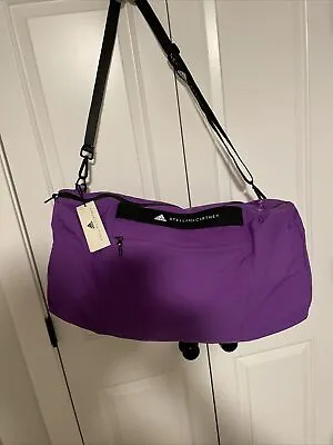 NWT Adidas By Stella McCartney Active Purple Studio Bag $190 • $97.49