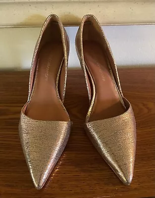 Rebecca Minkoff Rose Gold Leather Shoes Size 8 M • $84