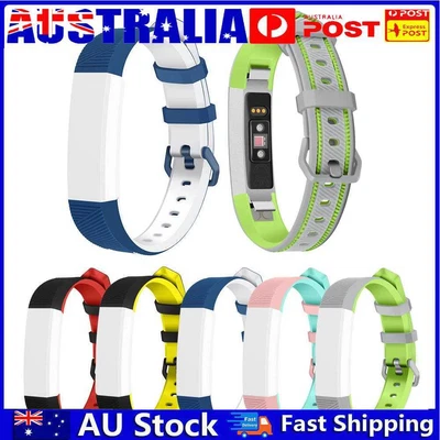 $10.75 • Buy Silicone Watch Band Bracelet Wrist Strap Replacement For Fitbit Alta HR AU