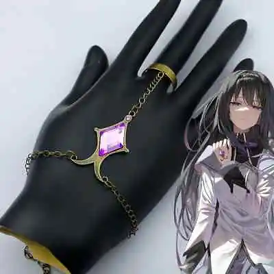 Anime Puella Magi Madoka Magica Akemi Homura Cosplay Bracelet Ring Jewelry Gift • $19.99