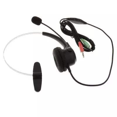£10.10 • Buy Corded Telephone With 3.5mm Monaural Headset Head For House Call Center Office -