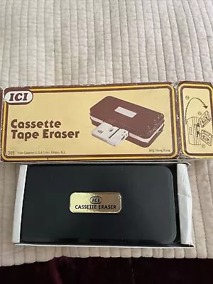 Vintage ICI Cassette Eraser  • $22