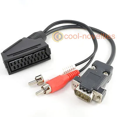 Philips Cm8833 Mkii Rgb Monitor To Scart Adapter Cable • $16.15