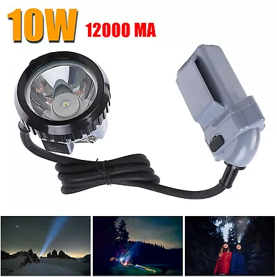 Rechargeable Mining Lights Led Mining Lamp Safety Headlight Coon Hunting Light • $28.19
