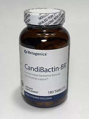 New! Metagenics CandiBactin-BR 180 Tablets Berberine Formula Sealed • $54.95