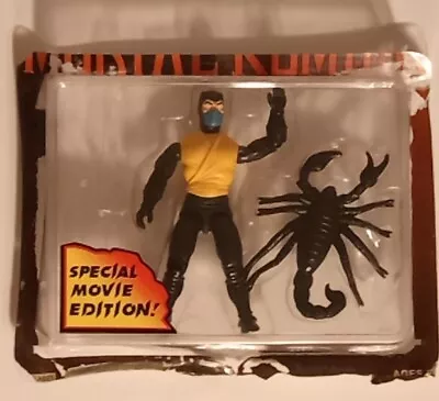 Mortal Kombat Sub-Zero Special Movie Edition Action Figure Toy 1994-OPEN/DAMAGED • $15