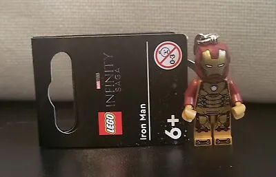 Lego Marvel Infinity Saga Iron Man Minifigure Keychain/keyring (854240) Brand... • £7.50