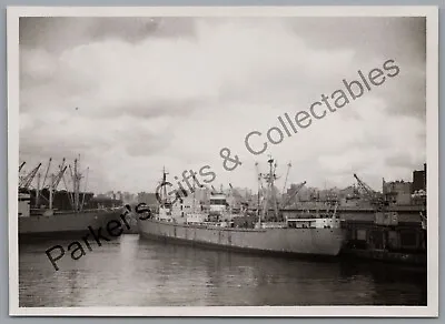 Ship Boat Montevideo Docks Uruguay Vintage C1960s Photo Maritime Nautical • $6.32