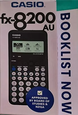 Casio Fx-8200au - Scientific Calculator - Teachers Pack - Includes Zip Case  • $45