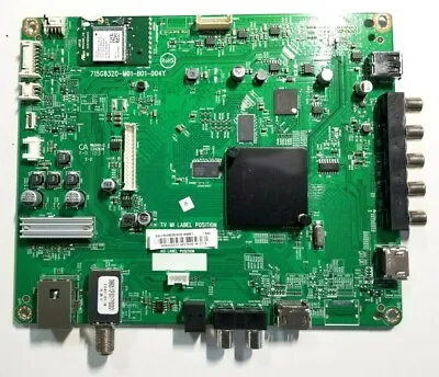 Vizio D32F-F1 LED LCD TV MAIN BOARD  • $33.59