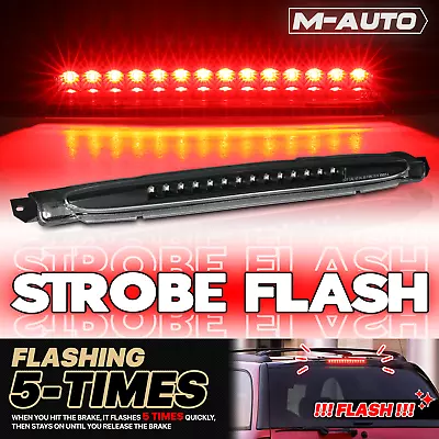 Strobe Flash Third LED Brake Tail Light For 02-09 Chevy/GMC Trailblazer/Envoy • $42.99