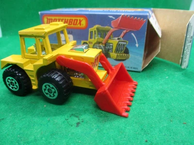 £14.99 • Buy Matchbox Superfast 29c Tractor Shovel MINT Model Near MINT Box SILVER MOTOR