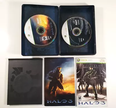 $19.99 • Buy Halo 3 Limited Edition Collector's Steelbook (Microsoft XBox 360, 2009) Complete
