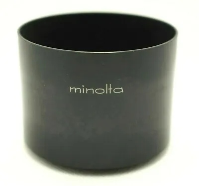 Minolta Genuine Original Shade Metal Lens Hood Screw-in MC135mm F/3.5 Ma2108 • $10.99