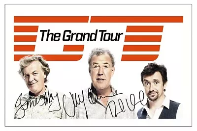 James May Jeremy Clarkson Richard Hammond Signed Photo Print The Grand Tour • £3.79