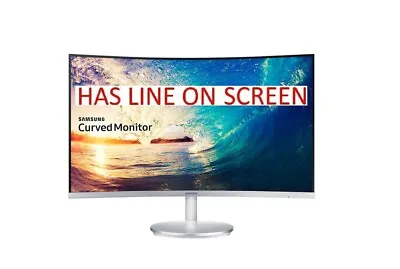 $150 • Buy Samsung C27F591FDE 27  Curved FHD LED Gaming Monitor  **LINE ON SCREEN**